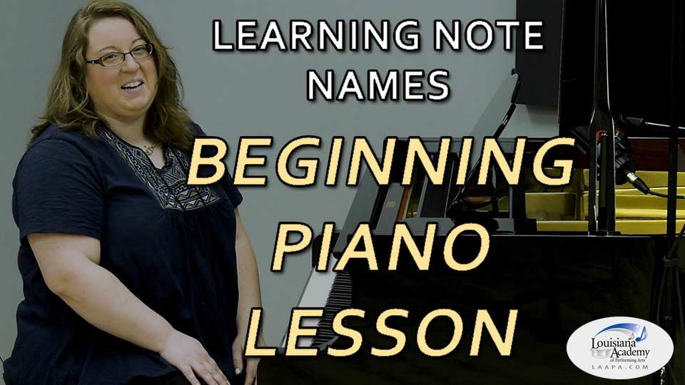 Finding Note Names on the Piano